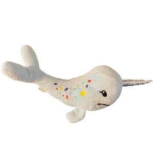 Plush Blue Narwhal Stuffed Animal Narwhal Girl Scouts Inspire Imagine Innovate